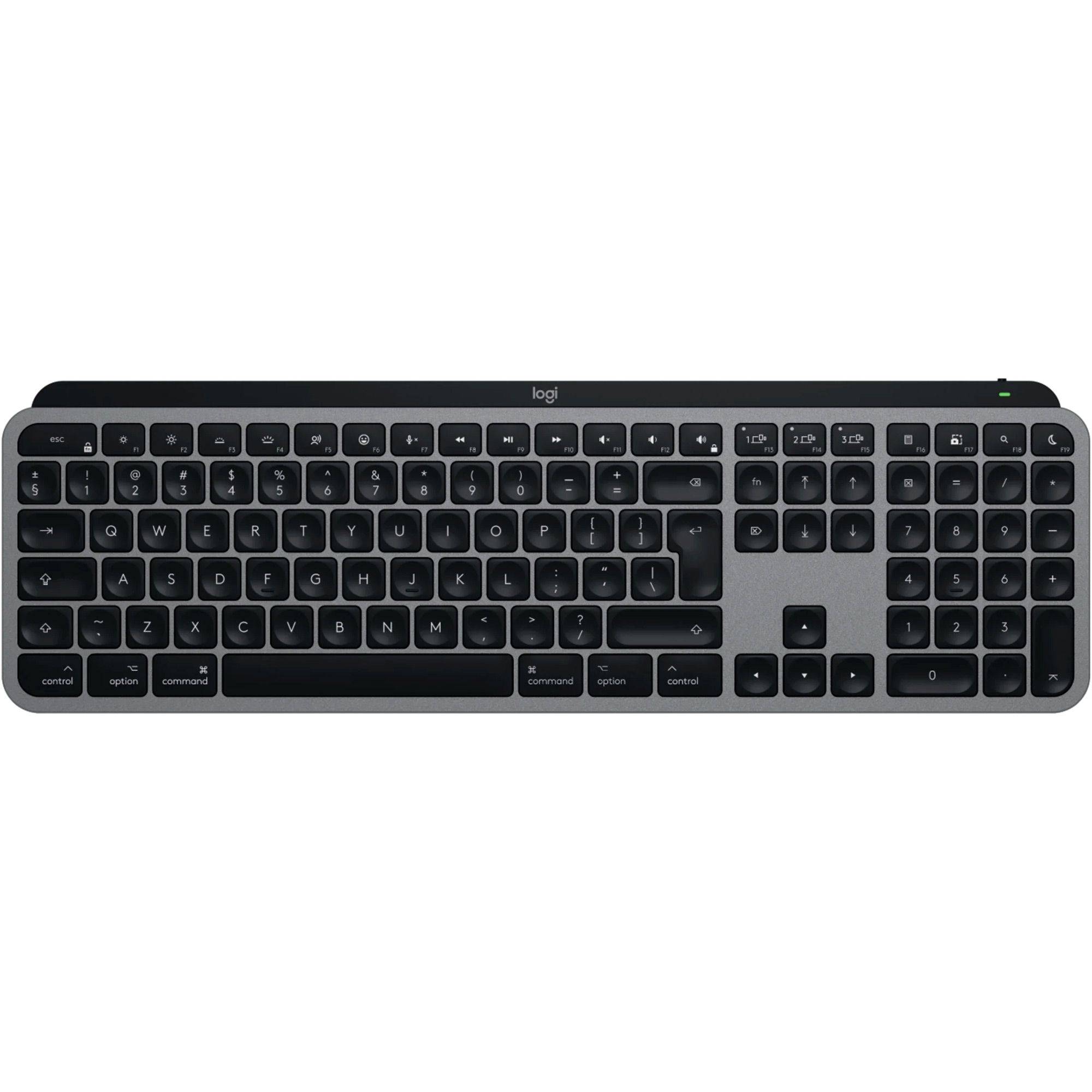 

Клавіатура Logitech MX Keys S for Mac Space Grey (920-011637)