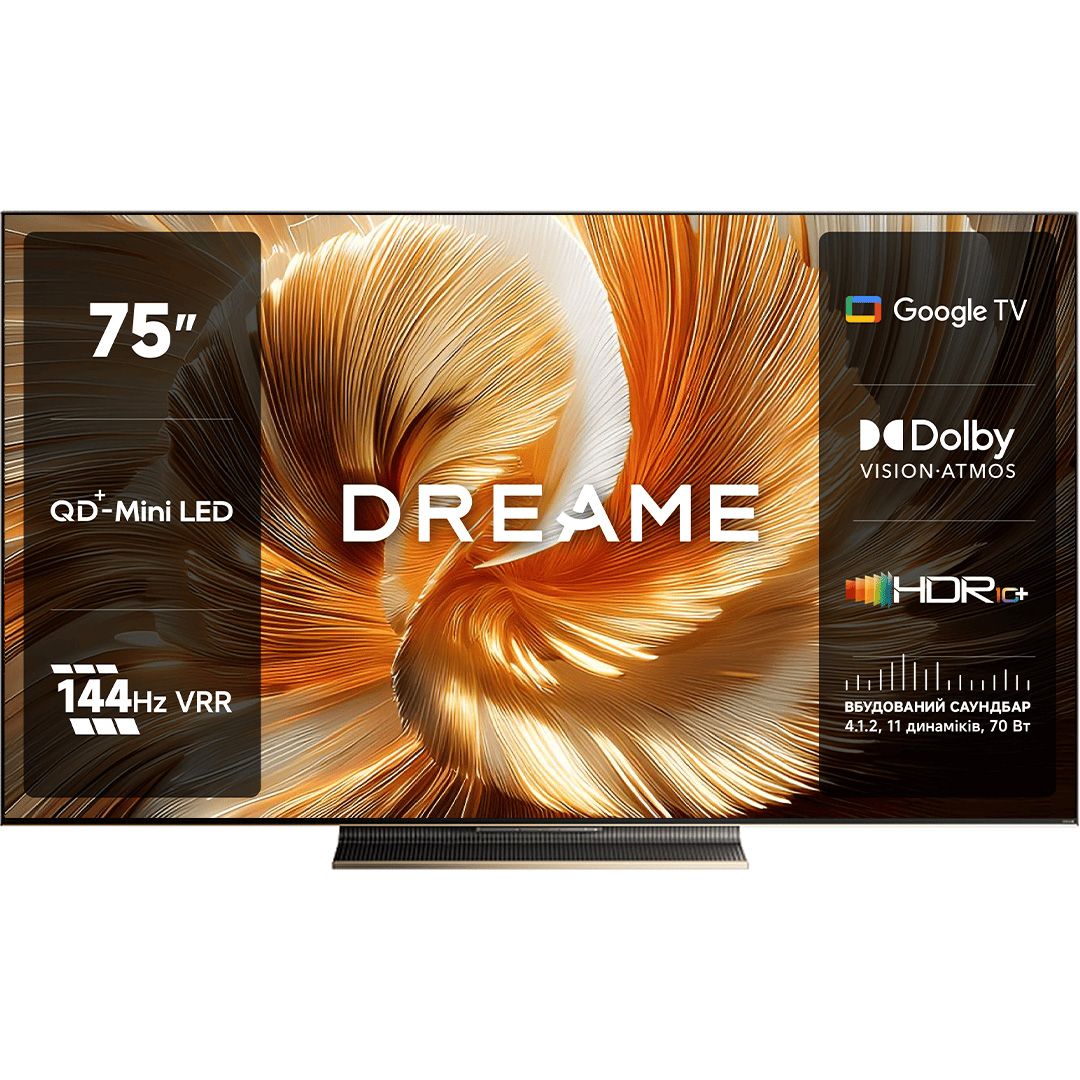 Телевизор Dreame Aura S100 75` QLED Ultra HD 4K (75S100)