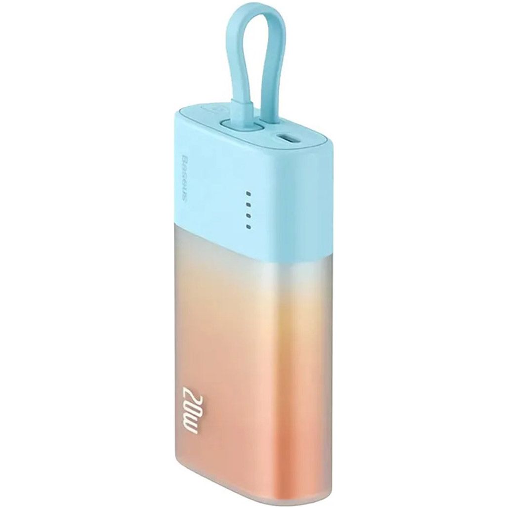 Зовнішній акумулятор Baseus Popsicle Lightning 5200mAh 20W Blue (P10055600712-00) 