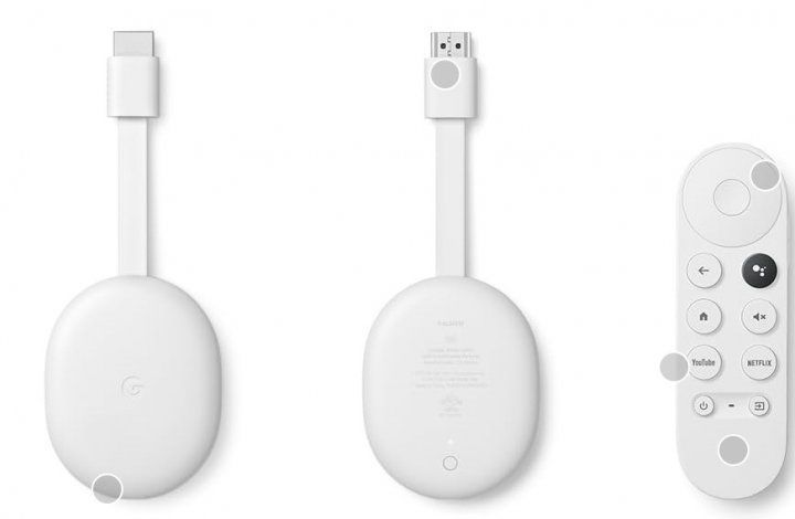 Медіаплеєр Google Chromecast with Google TV HD (GA03131-US) (768221056)