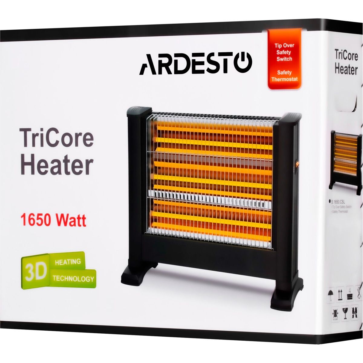 Інфрачервоний обігрівач Ardesto IHS-1650