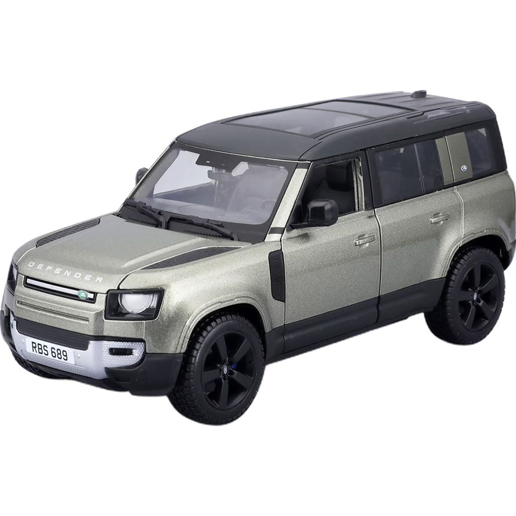 

Автомодель Bburago Land Rover Defender 110 2022 1:24 Metallic Green (18-21101)