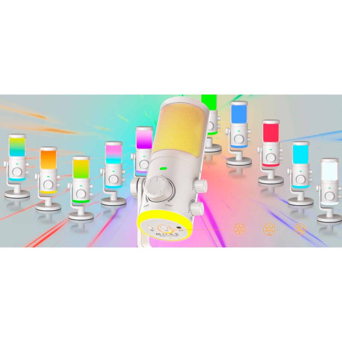 Мікрофон Fifine AM6W White