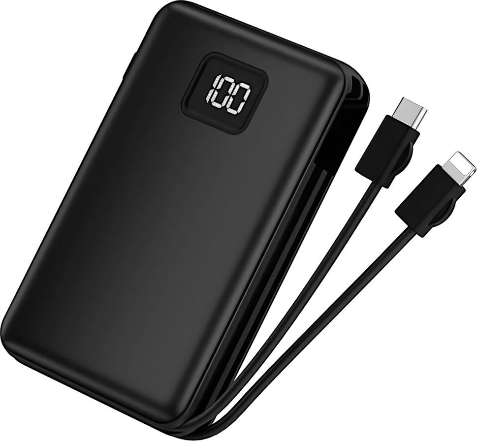 Зовнішній акумулятор WiWU JC-15 Magnetic Wireless charger Power Bank 10000mAh 22.5w Black