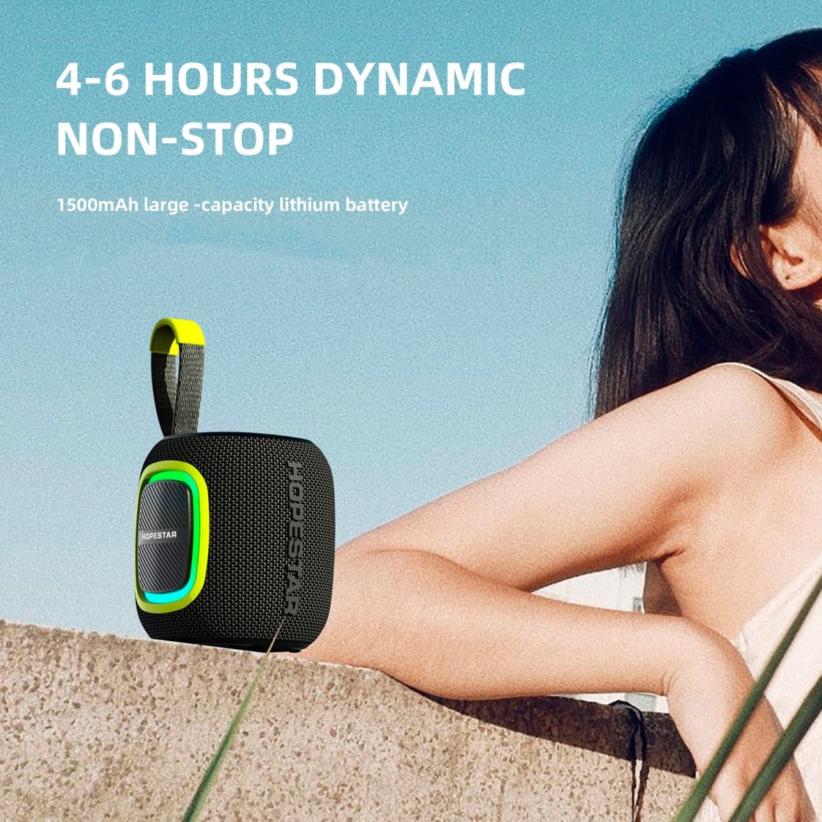 Портативна акустика Hopestar Portable Speaker P66 Black