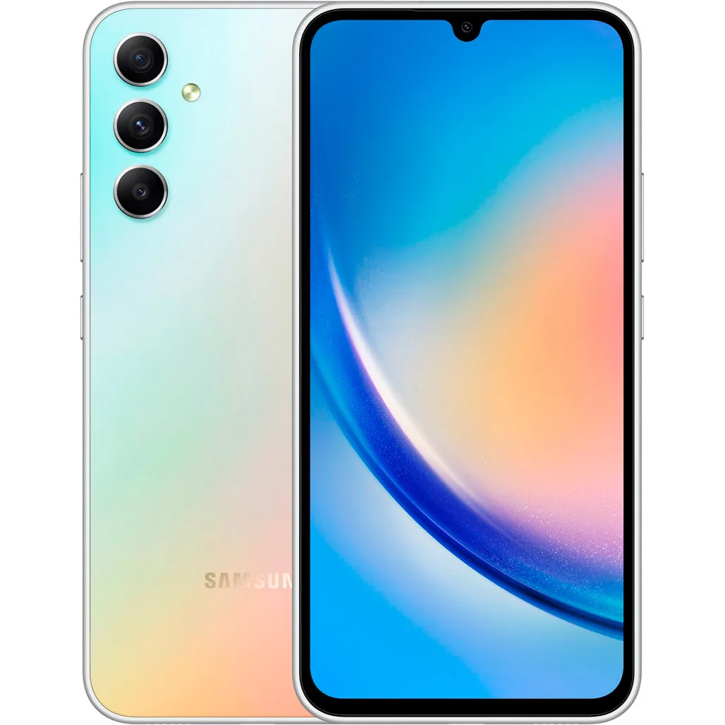

Смартфон Samsung Galaxy A34 5G 8/128GB Silver (SM-A346BZSA)