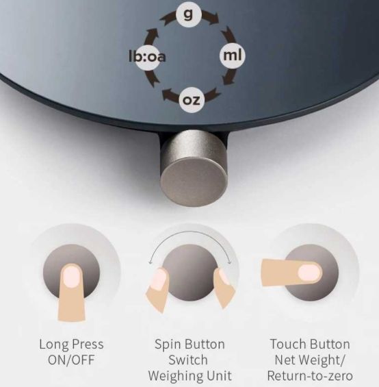 Розумні ваги Xiaomi HOTO Smart Kitchen Scale (QWCFC001)