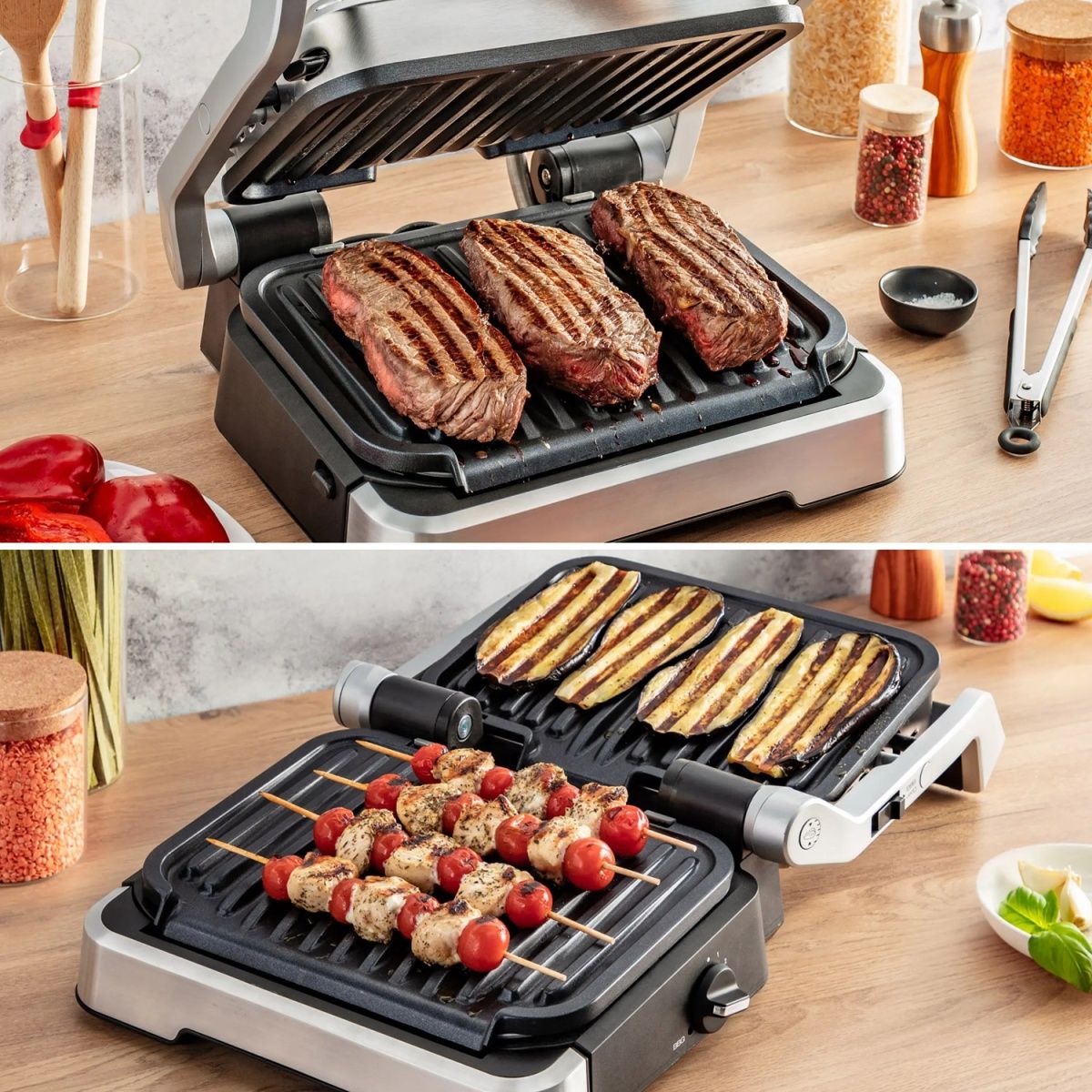 Електрогриль Tefal OptiGrill 2in1 GC773D30