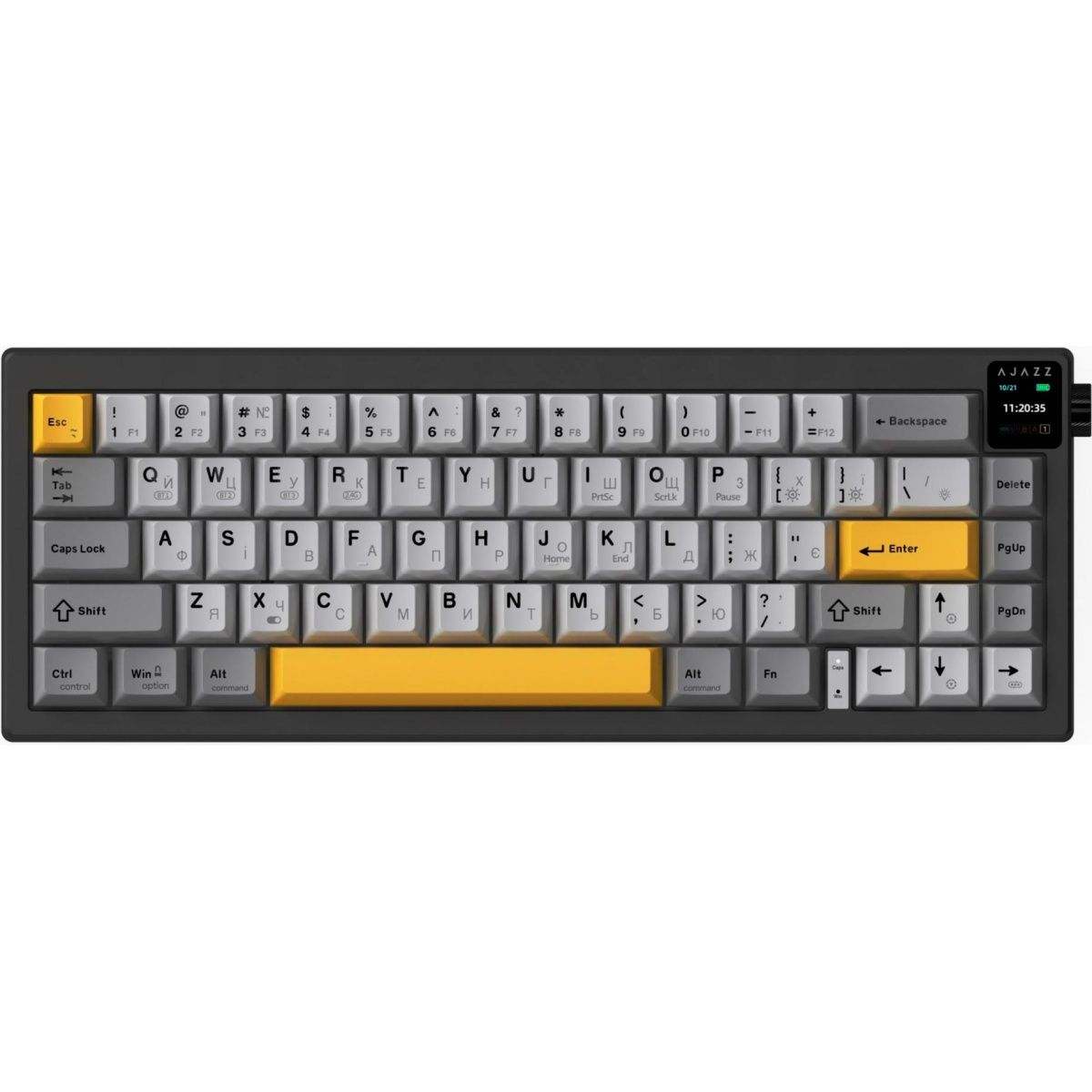 

Клавиатура Ajazz AK650 Flying Fish Switch Black (AK650-FF-BGY)