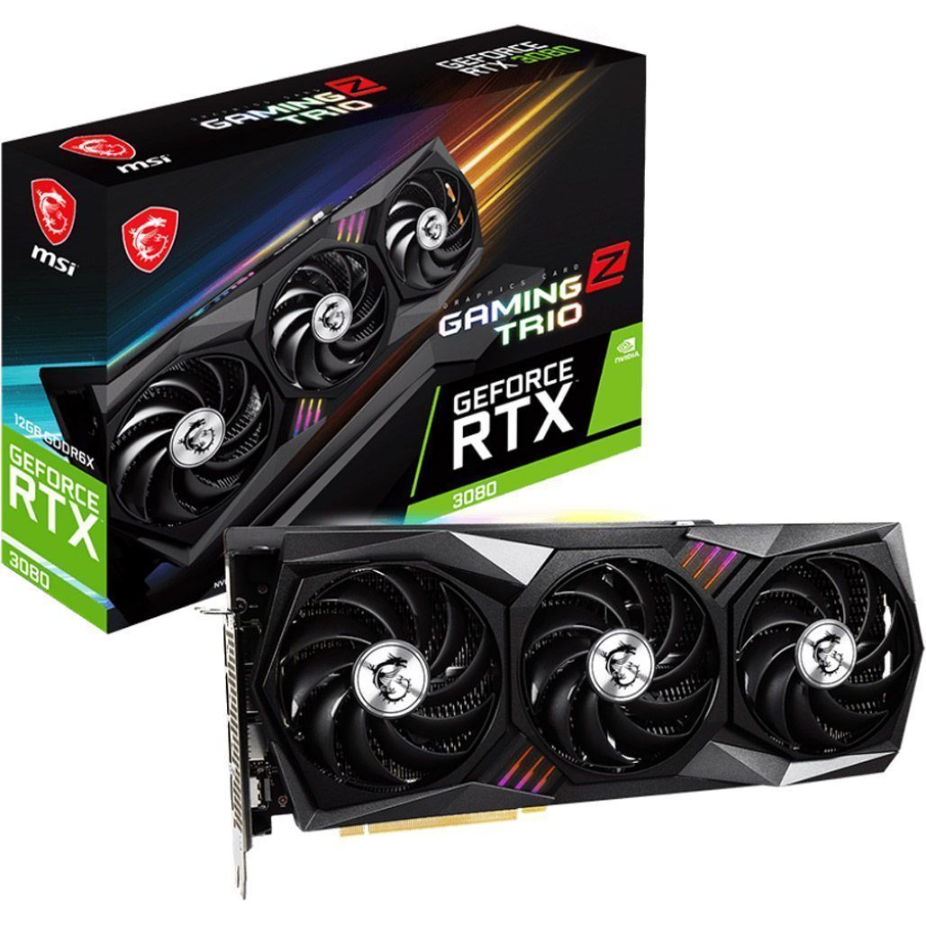 

Видеокарта MSI GeForce RTX 3080 Gaming Z Trio 12G [76290]