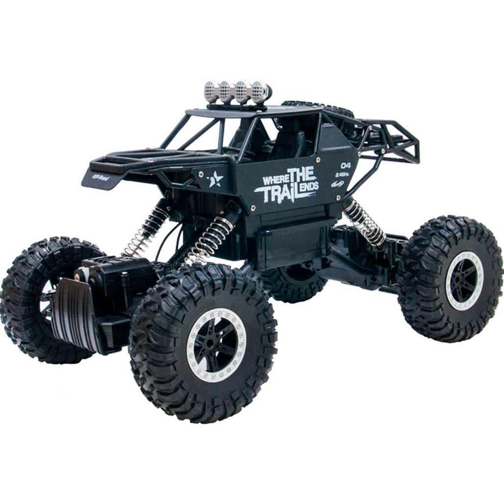 

Машинка на радиоуправлении Sulong Toys 1:14 Off-road Crawler Where the Trail Ends Black (SL-121RHMBl)