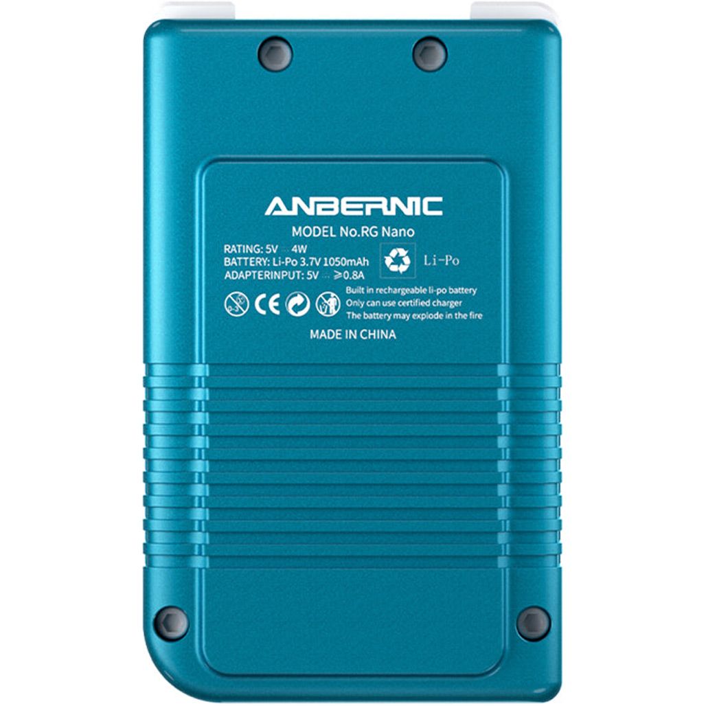 Ретро ігрова приставка Anbernic RG Nano 64GB Blue 
