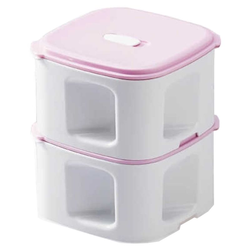 

Ланч-бокс Xiaomi Kalar Lunch Box 460ml х 2 (Pink) [46612]