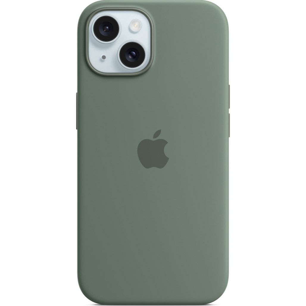

Чехол Apple Silicone Case with MagSafe для iPhone 15 Cypress (MT0X3ZM/A)
