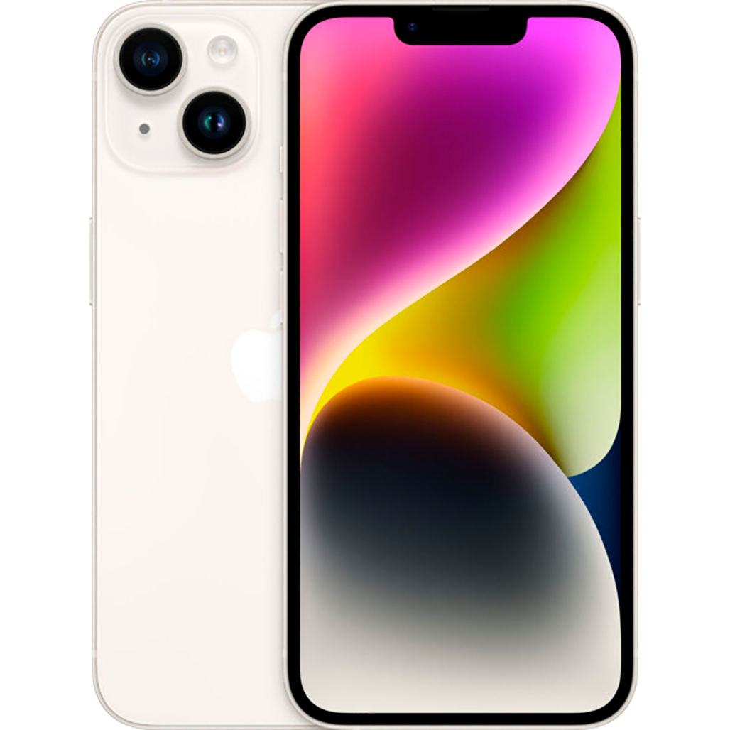 

Смартфон Apple iPhone 14 Plus 256GB eSIM Starlight (MQ3Y3)