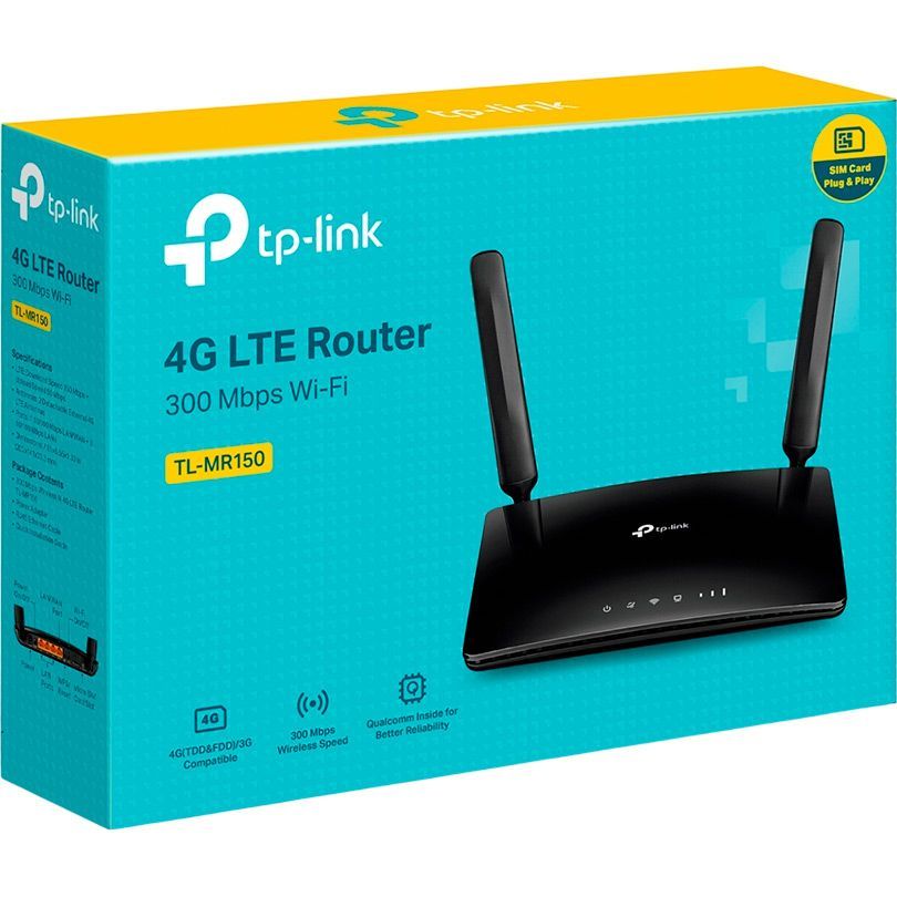 Бездротовий маршрутизатор (роутер) TP-Link TL-MR150