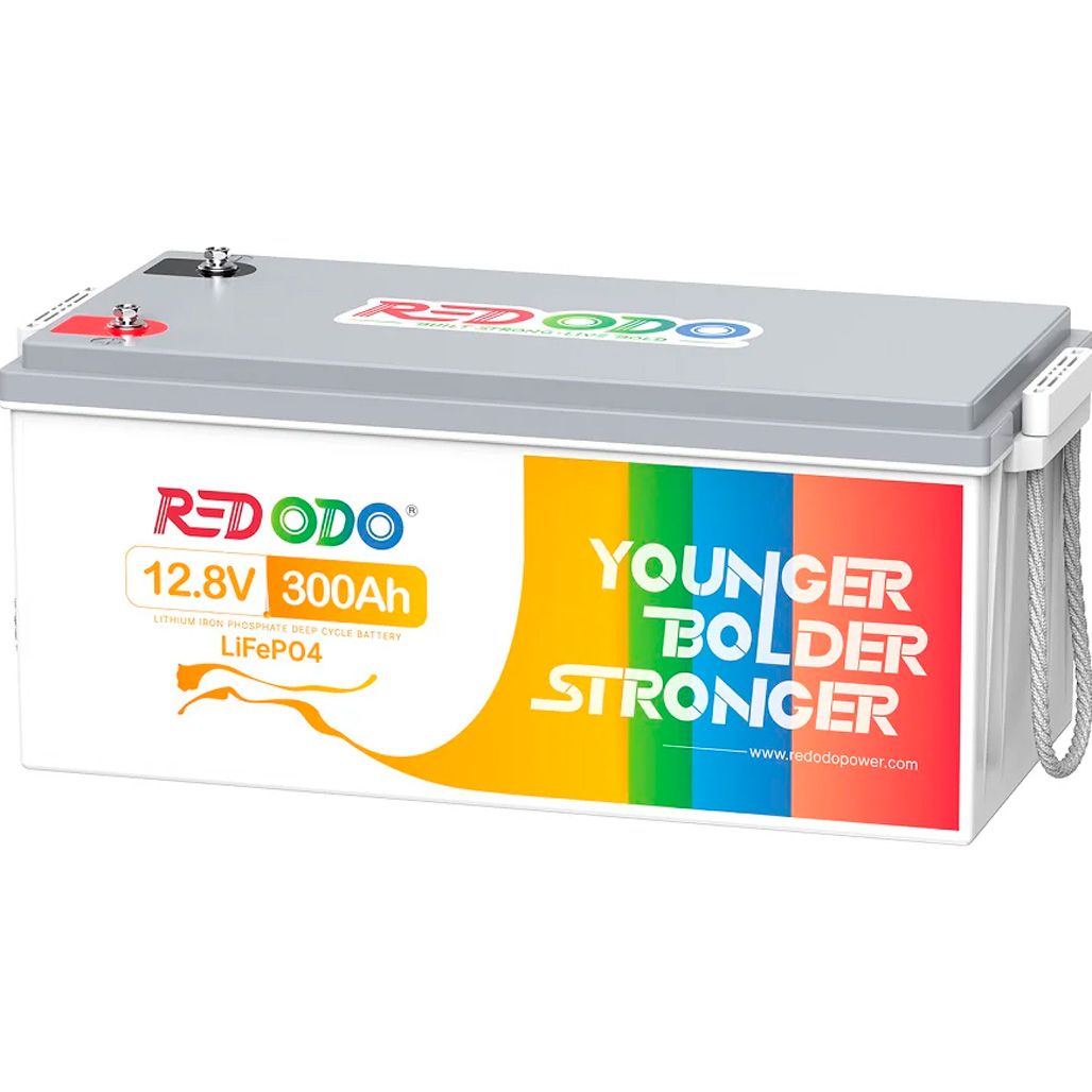

Аккумулятор Redodo LiFePO4 12V (12.8V/300Ah/3840Wh) (Redodo-12.8V300)