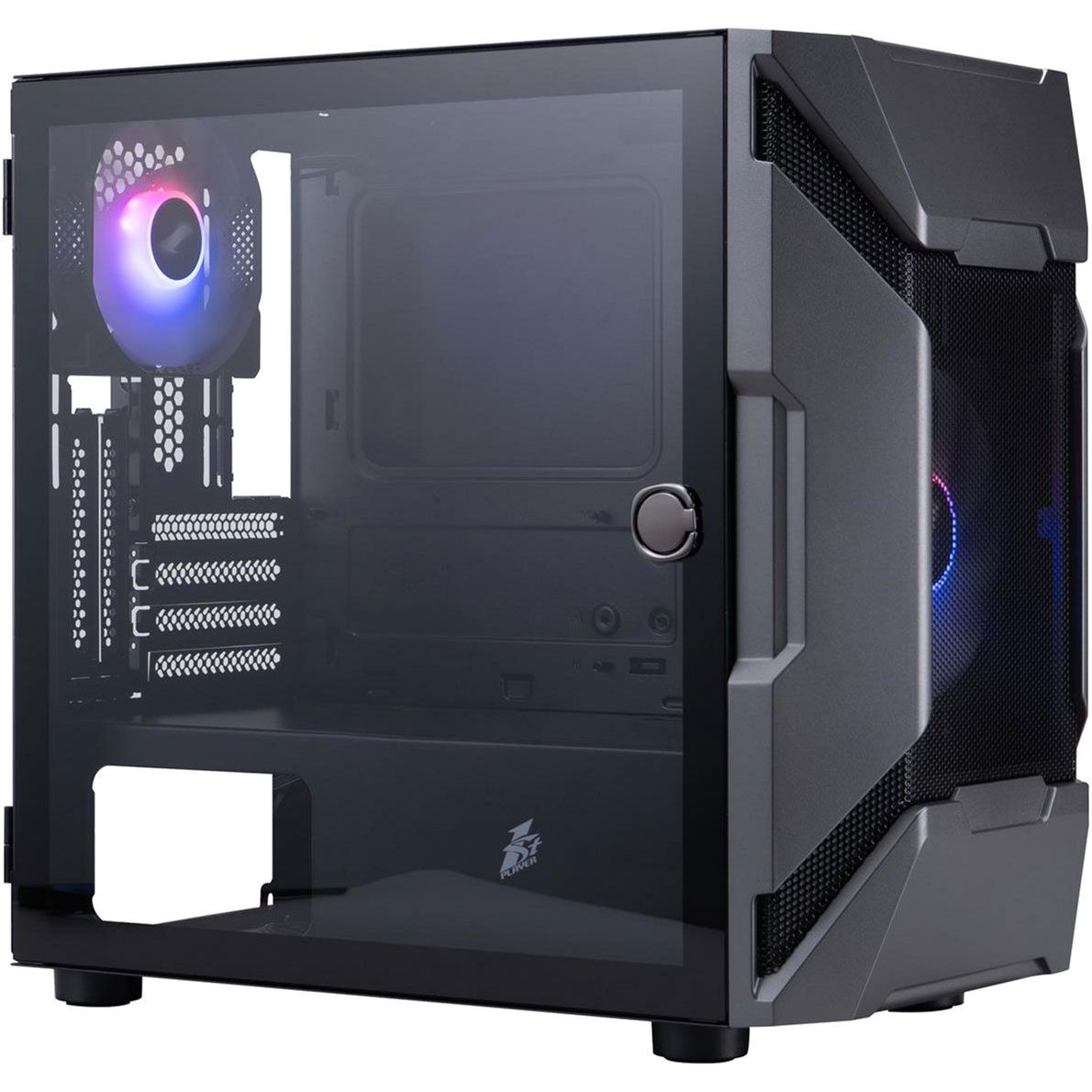 

Корпус 1stPlayer D3-A-BK-1F7-14-1F7 Black