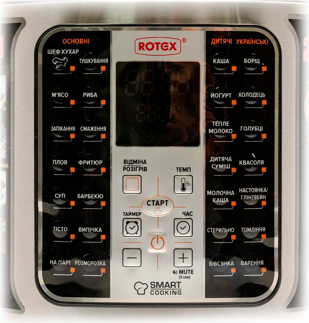 Мультиварка Rotex RMC401-B Smart Cooking