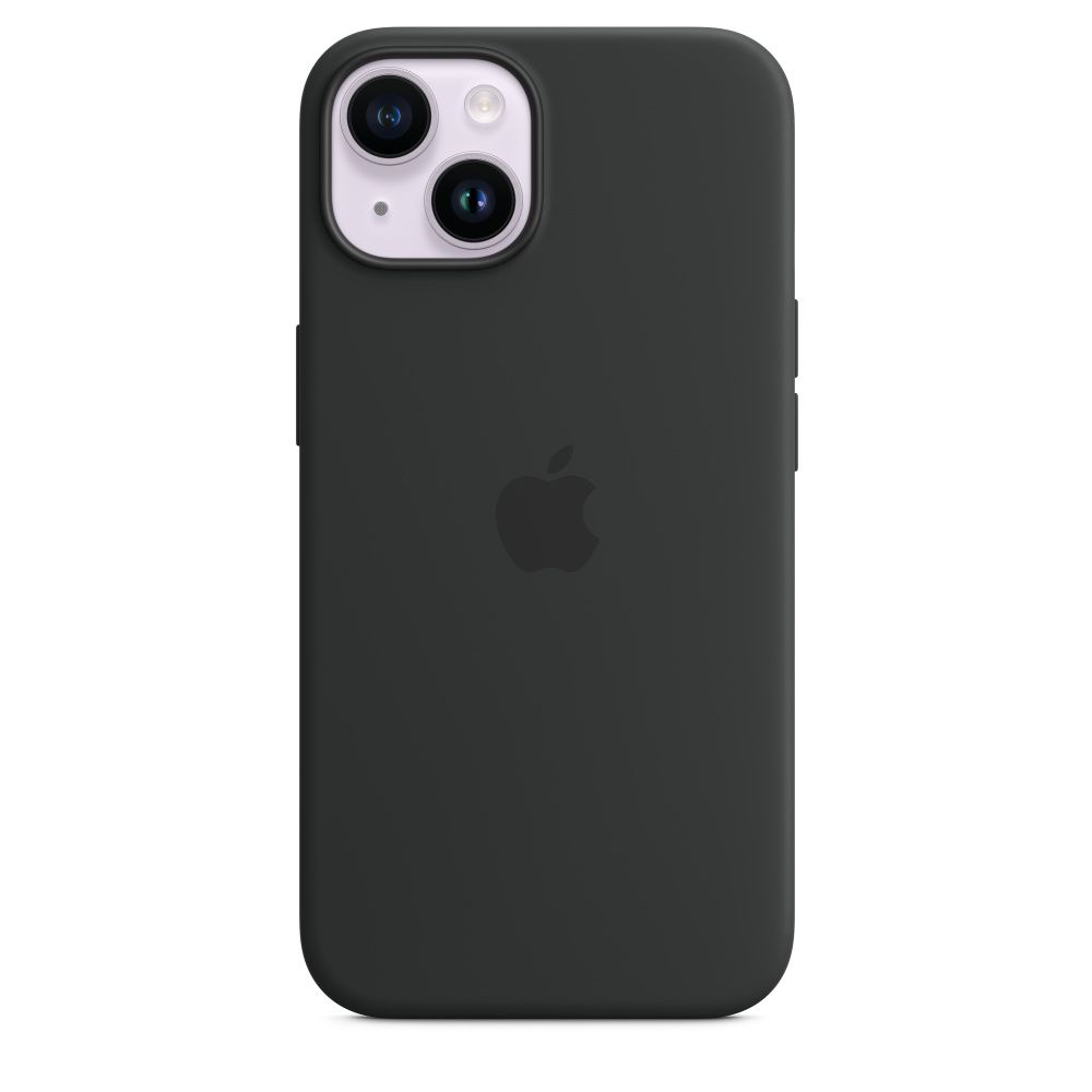 Чохол Silicone Case з MagSafe для Apple iPhone 14 (Midnight) ААА