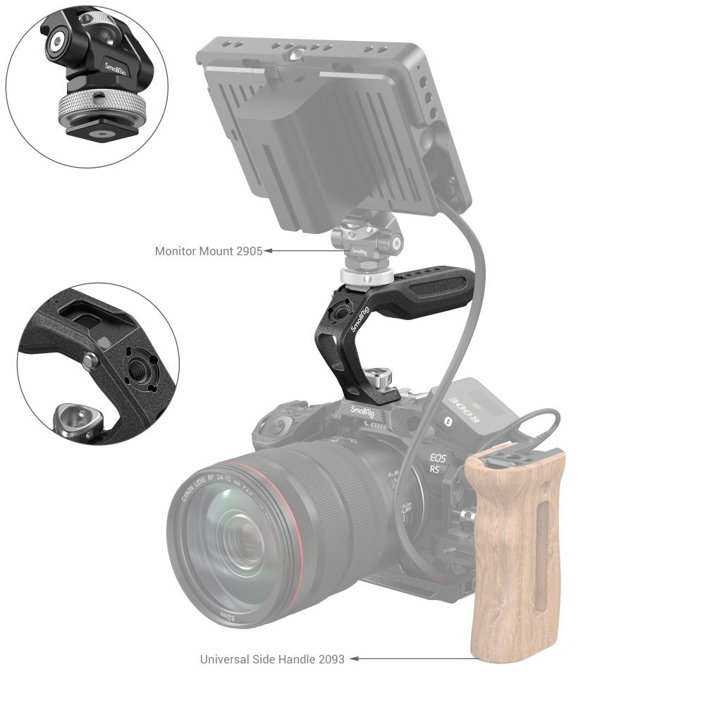 Ручка SmallRig Black Mamba Top Handle (3786) [75718] 