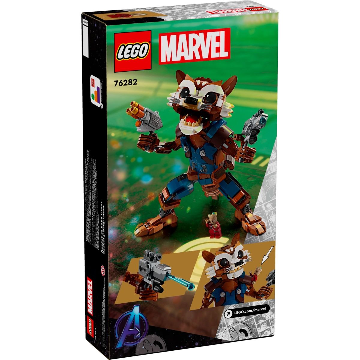 Конструктор LEGO Marvel: Ракета та малюк Ґрут (76282)