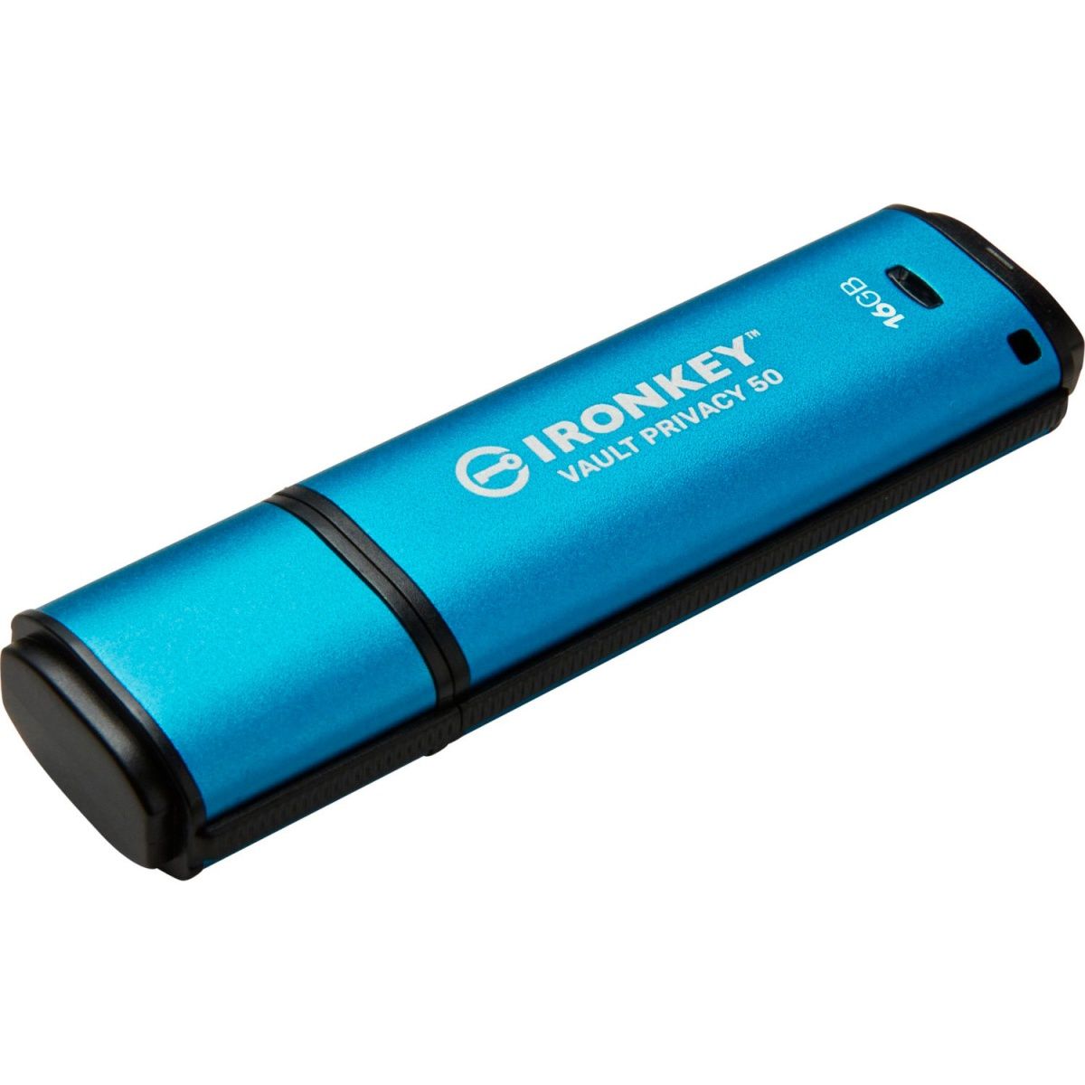 USB флеш-накопичувач Kingston 16GB IronKey Vault Privacy 50 Blue USB 3.2 (IKVP50/16GB)
