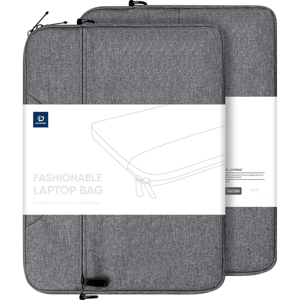 Сумка для ноутбука Dux Ducis Shoulder Bag LBJB Series 13`/13.9` Dark Grey (6934913008294) фото 3
