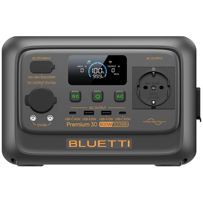 

Зарядная станция BLUETTI Premium 30 V2 600W