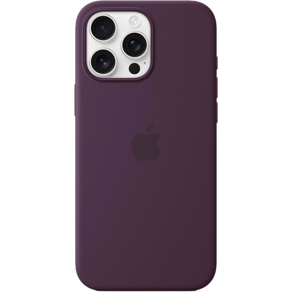Чохол Apple Silicone Case with MagSafe для iPhone 16 Pro Max Plum AAA