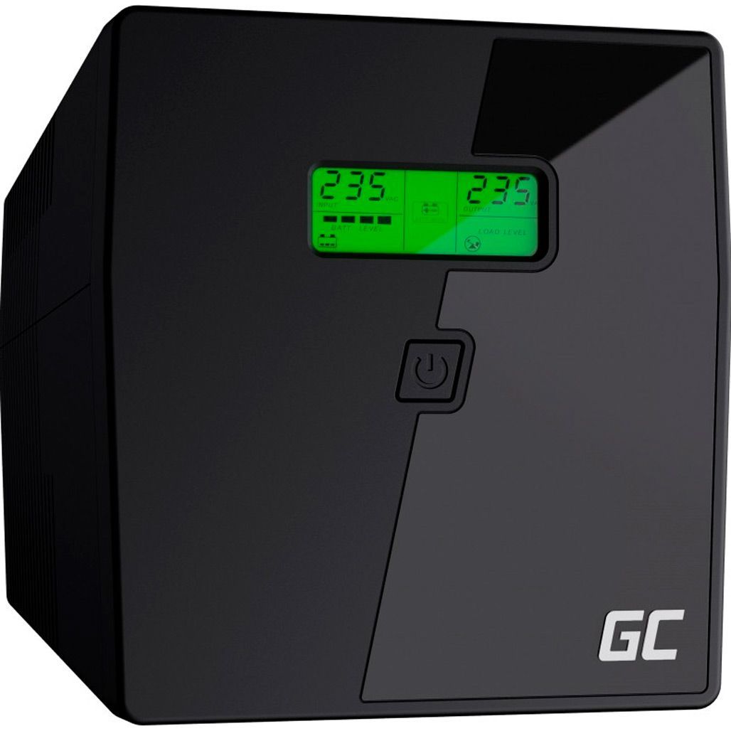 

Джерело безперебійного живлення (ДБЖ) Green Cell UPS04 1500VA/900W