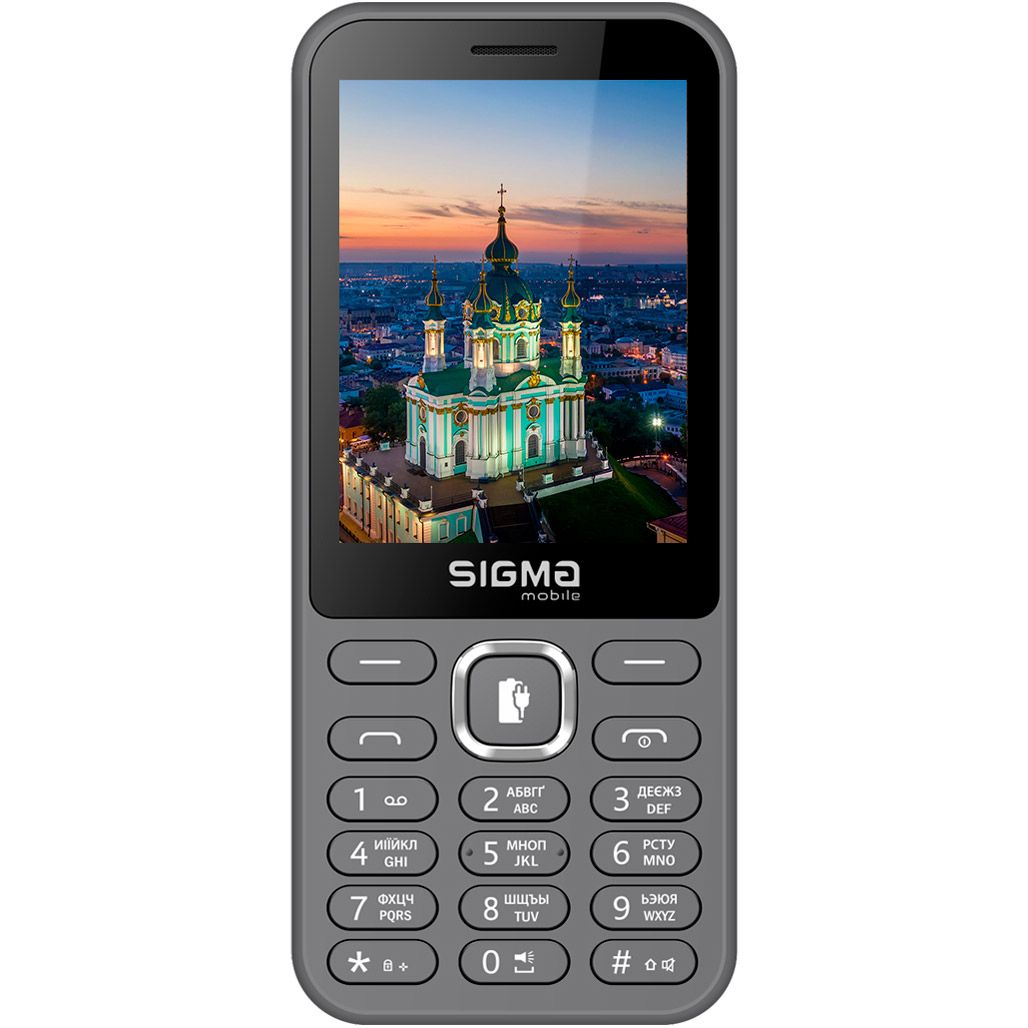 

Мобильный телефон Sigma mobile X-style 31 Power Type-C (Grey) UA-UCRF