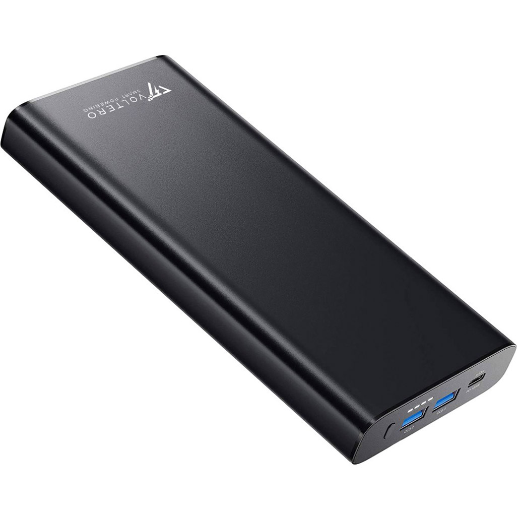 

Зовнішній акумулятор Voltero S25 PD 100W 26800mAh Black