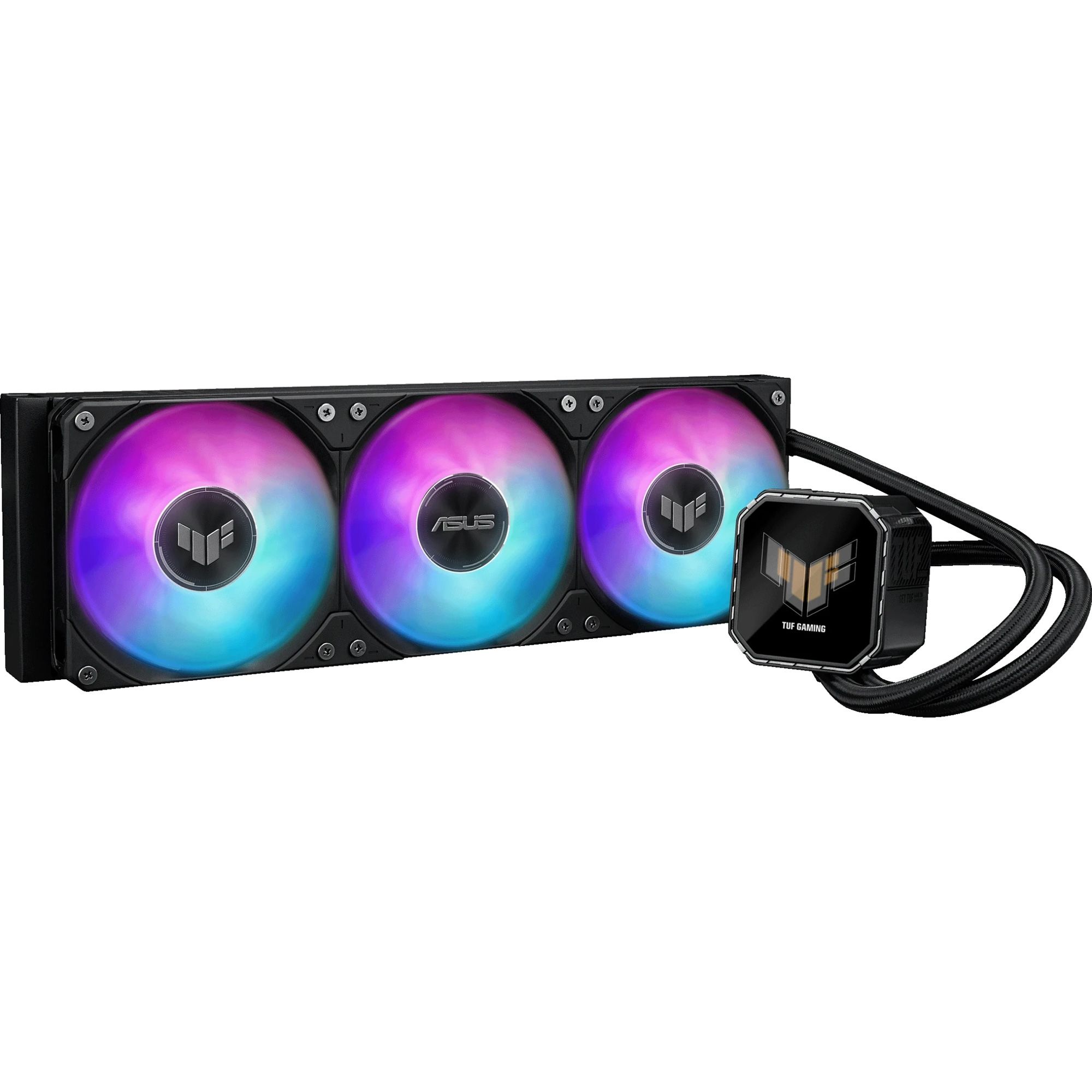

Система водяного охолодження Asus TUF Gaming LC III 360 ARGB LCD Black (90RC01A1-B0EAY0)