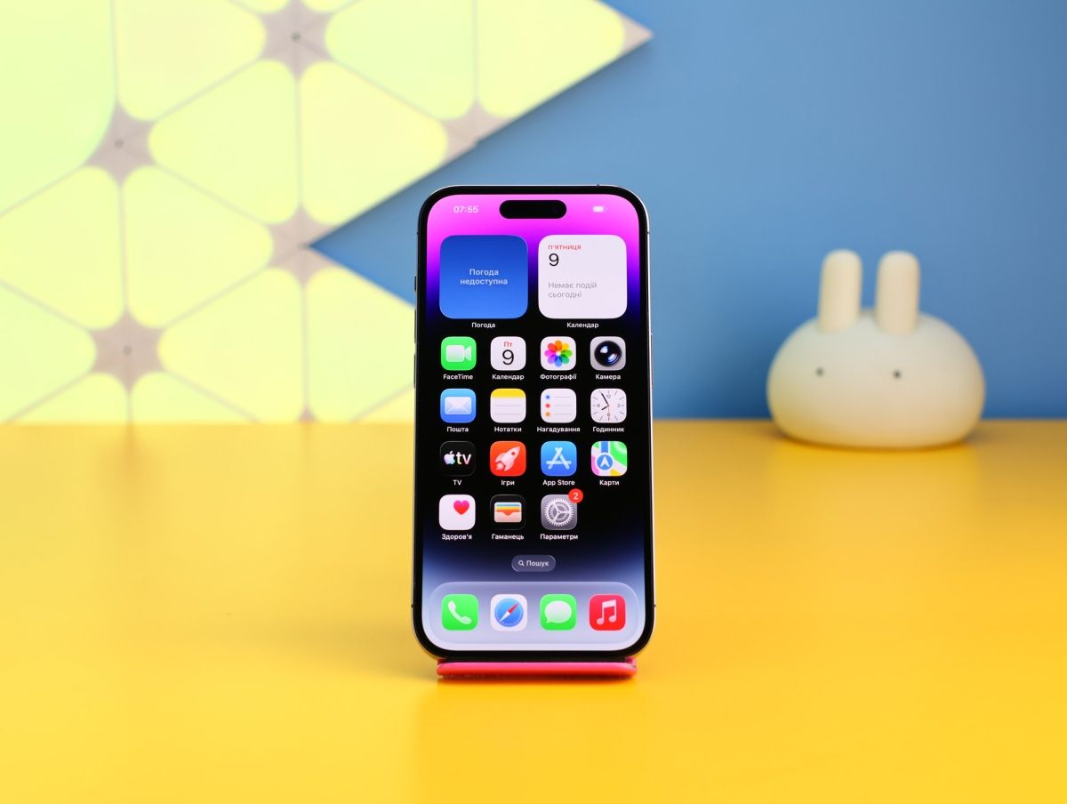 Смартфон Apple iPhone 14 Pro 256GB eSIM Deep Purple (MQ1D3) Б/У фото 2