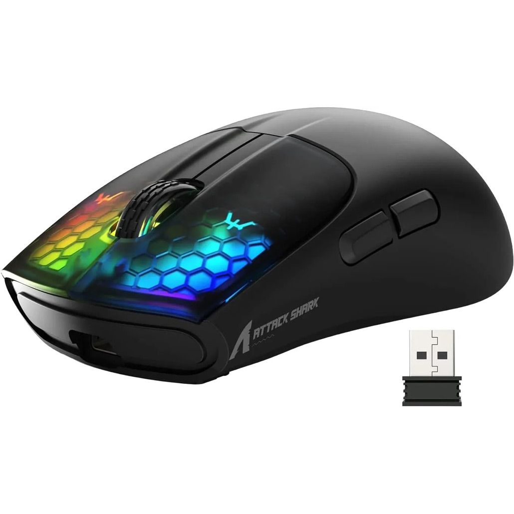 

Мышь Attack Shark X5 Wireless Black (AS-6922456700225-B)