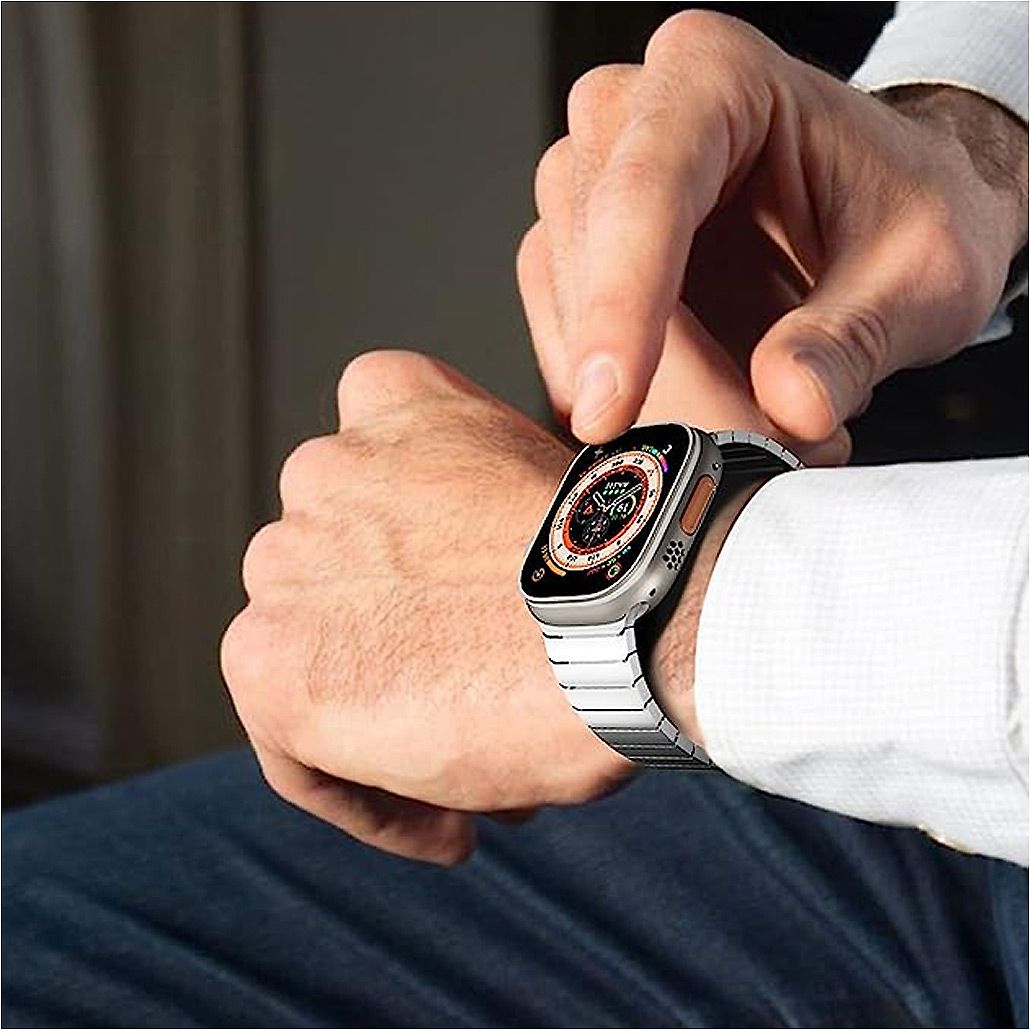 Ремінець DK Stainless Steel для Apple Watch 49/46/45/44/42mm Silver