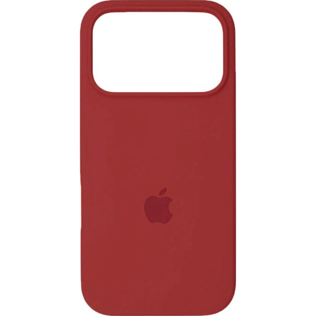 

Чехол Silicone Case для Apple iPhone 17 Pro Max Rose Red AA
