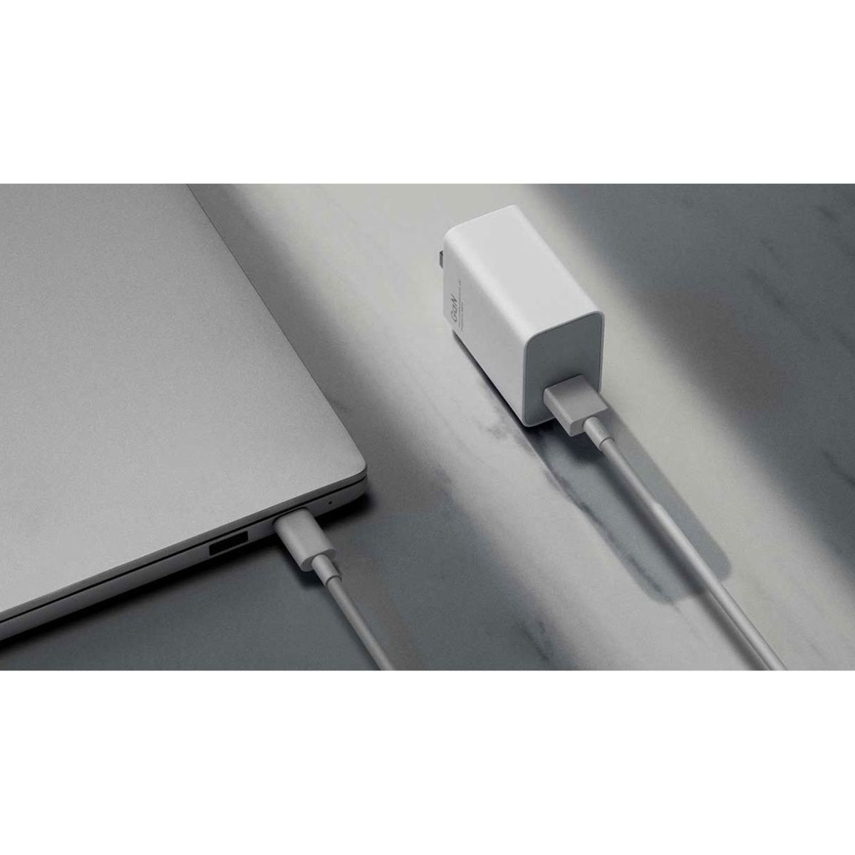 Мережевий зарядний пристрій Xiaomi Mi 55W GaN White (MDY-12-EQ)