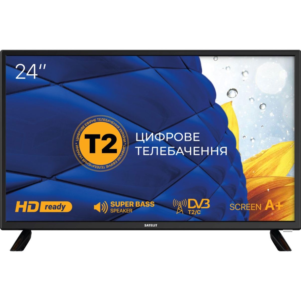 

Телевізор Satelit H8000T 24" LED HD (24H8000T)