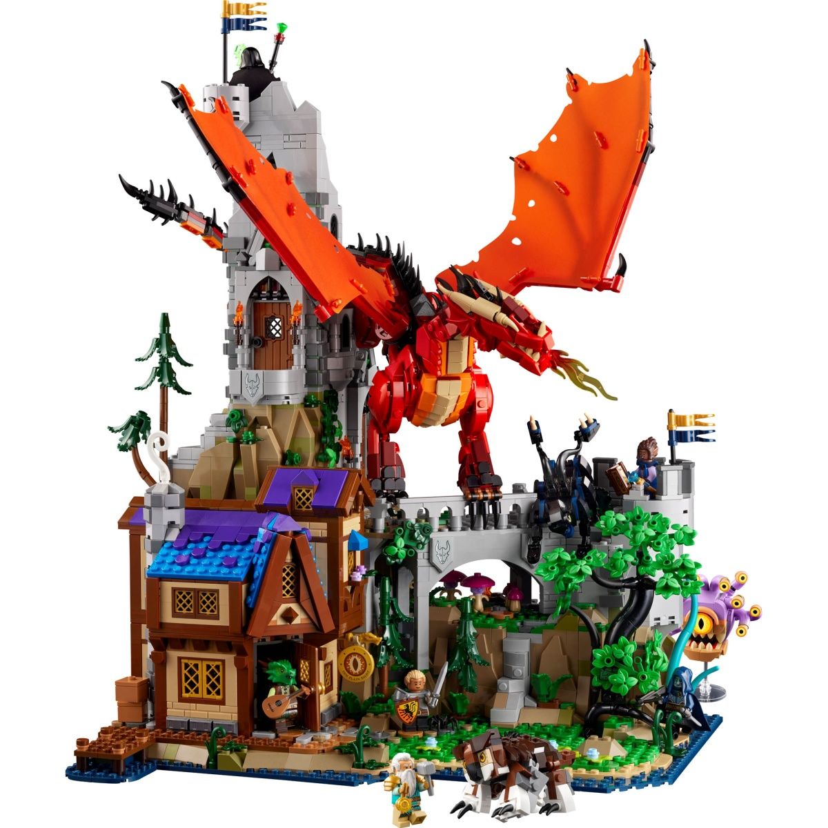 

Конструктор LEGO Ideas Dungeons & Dragons: Сказка о красном драконе (21348)