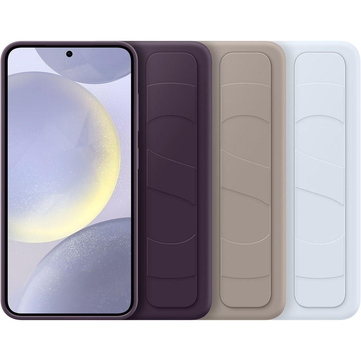 Чохол Standing Grip Case для Samsung S24 Dark Violet (EF-GS921CEEGWW)