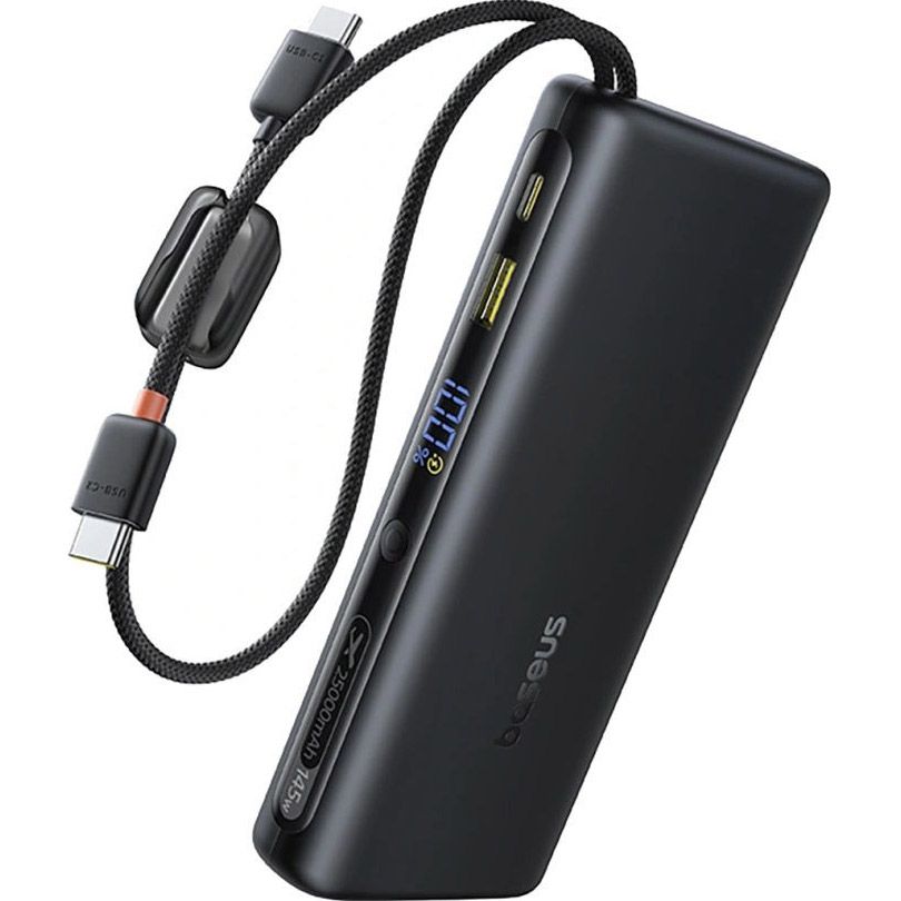 Зовнішній акумулятор Baseus EnerFill FC41 25000mAh 145W Black (E0028H01/E0028H03) фото 3