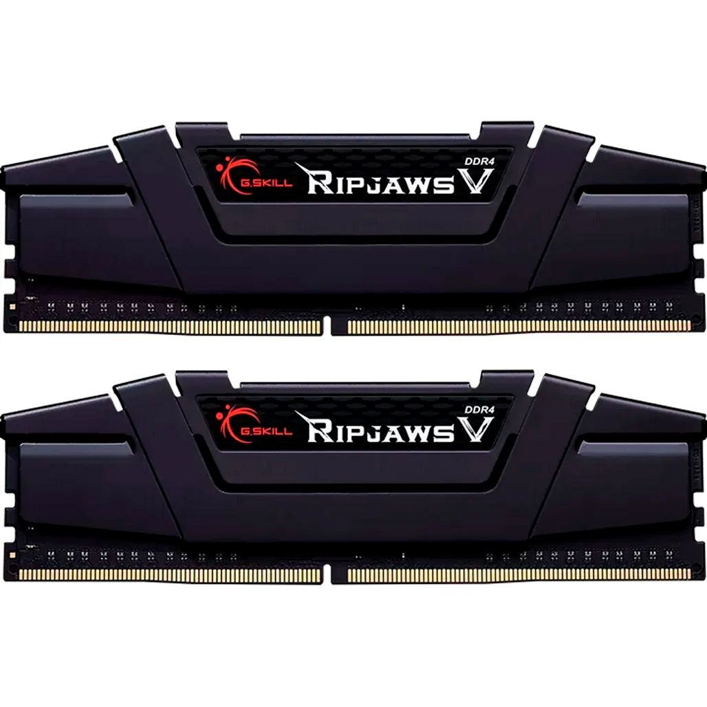 Модуль памяти DDR4 G.Skill Ripjaws V 2x8GB 3200 MHz Classic Black (F4-3200C16D-16GVKB)