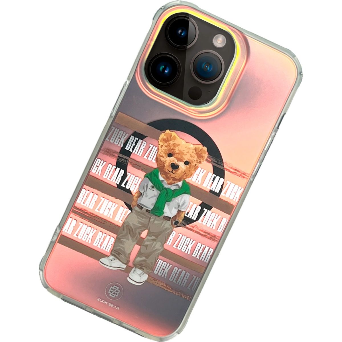 Чохол Zuck Bear California Cool MagSafe Case для Apple iPhone 15 Pro Shirt 