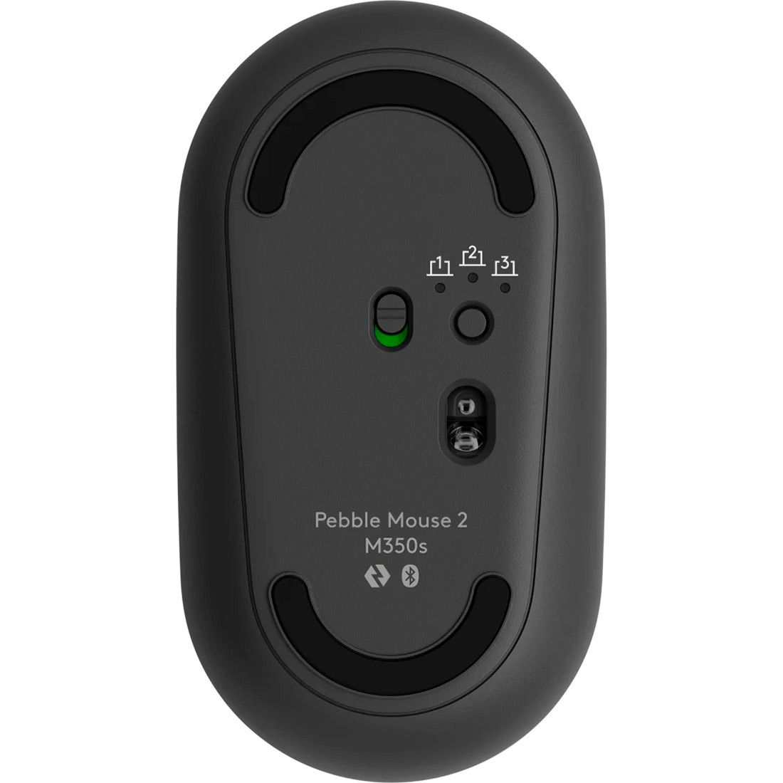 Миша Logitech Pebble Mouse 2 M350s Tonal Graphite (910-007015)