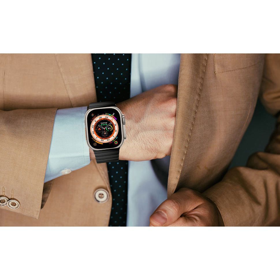 Ремінець DK Stainless Steel для Apple Watch 49/46/45/44/42mm Black