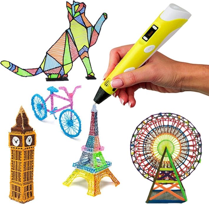 

Набор PLA пластика для 3D ручки (4 цвета, 40 м)