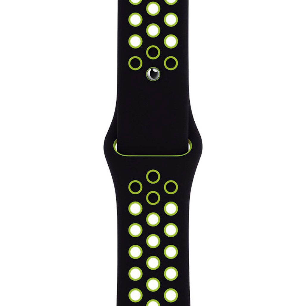

Ремешок Sport Nike для Apple Watch 42/44/45/46/49mm Black/Green