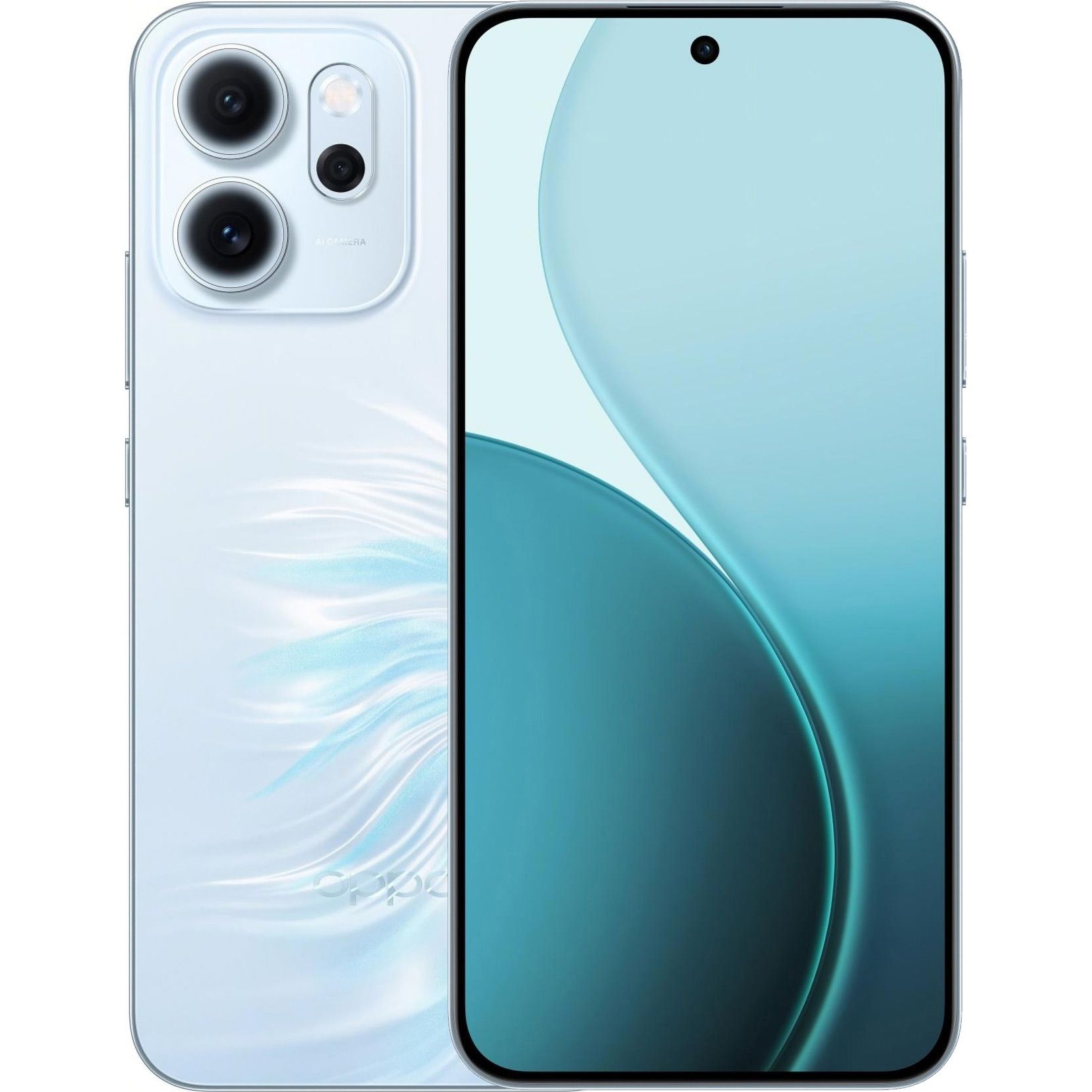 

Смартфон Oppo Reno14 FS 5G 12/512GB Opal Blue Global EU